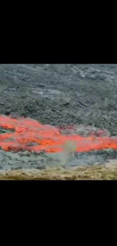 🔥 boulder plus lava is fire