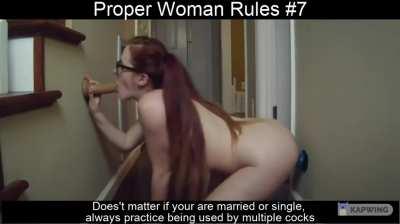 Proper Woman Rules #7