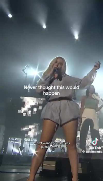 For the leg fans of Grace, strobe warning