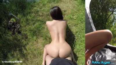 Anissa Kate - Cheating Wife Fucked in a Tent