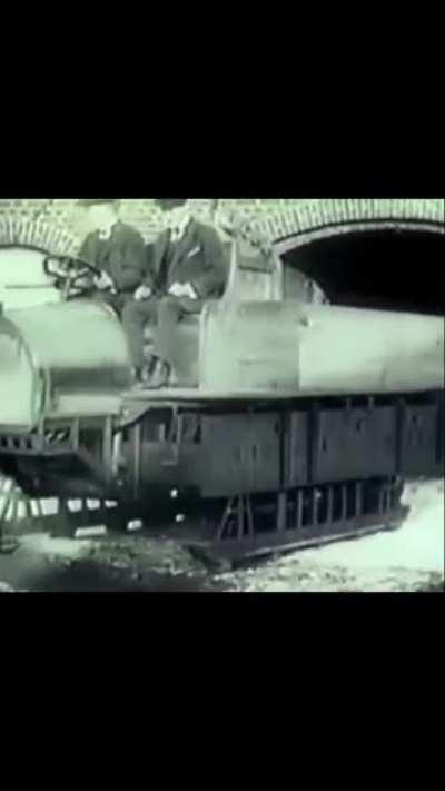 No wheels, but still weird.