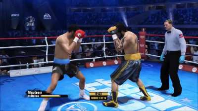 The middle rounds are about sending a message 