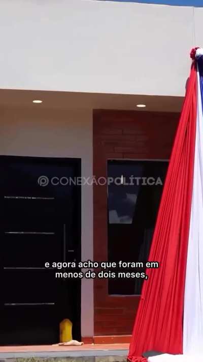 Governo paraguaio concede imóvel para jovens de baixa renda prestes a casar, e vc aí, solteiro e velho no bostil, não consegue comprar nem um barraco de dois cômodos.