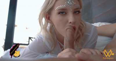 Her expressions when a cock is in her mouth...