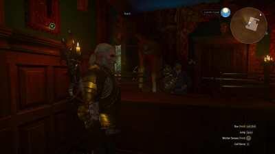 [Witcher 3] Roach found a new job.