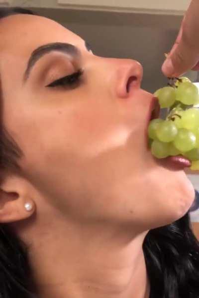 Camila Mendes' instincts kicking in