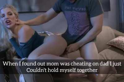 found out about my mom cheating
