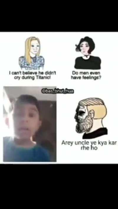 Arre uncle maaf kardo bechaare ko