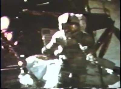 Apollo 15 Hammer and Feather Drop Experiment on the Moon - How 'Bout That?