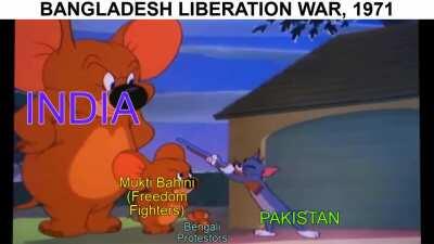 The Bangladesh Liberation War In A Nutshell [OC[