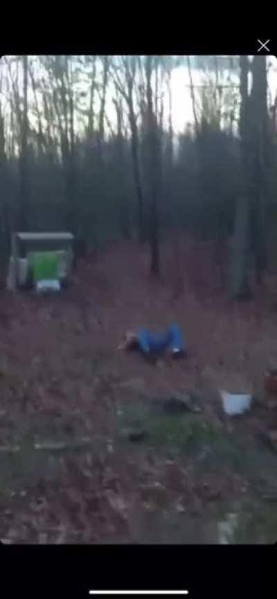 16 year old me staring at an airborne arrow (potato resolution)