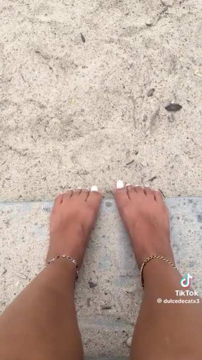 Dulcedecatx3 sexy white nails 
