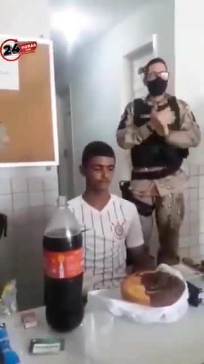 Brazilian police couldn't arrest a notorious thief under 18, so they conducted a home operation and apprehended him on his 18th birthday.