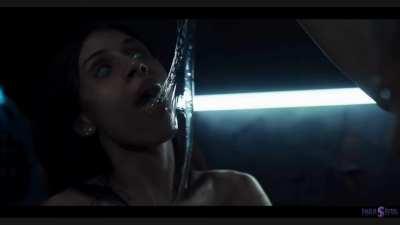 2 possessed lesbians scissoring 