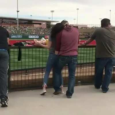 Dude Fingers Drunk Girlfriend During A Match