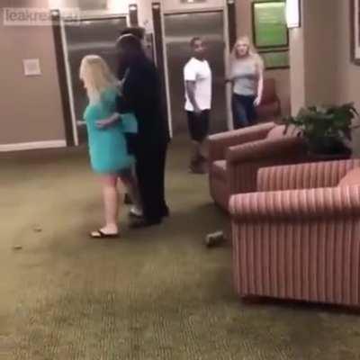 That lady def felt the pain.