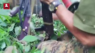 People's Revolution Alliance- Magway Ambushing a Myanmar Junta Force 11 Miles Between Ann, Rakhine State (Arakan), and the Dry Zone (where Magway is based in) (November 19-20) [9 Junta Soldiers Dead]