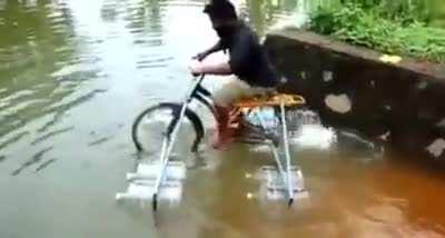 Make diy boat sinks in Lake