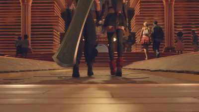 Cloud and Tifa, just the two of us 🌠✨