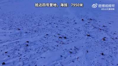 Drone flies to the summit of Mount Everest, highest peak on Earth