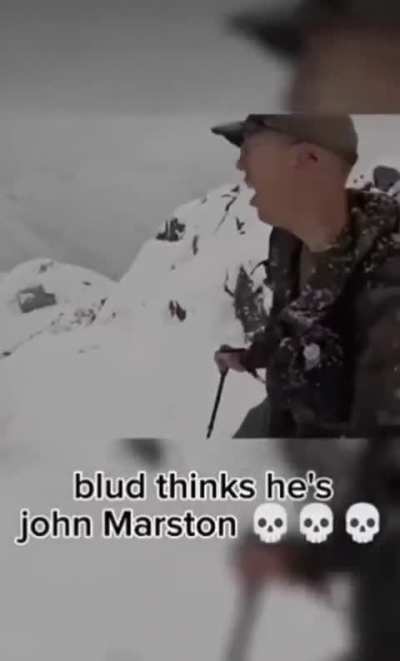 Blud think he John Marston