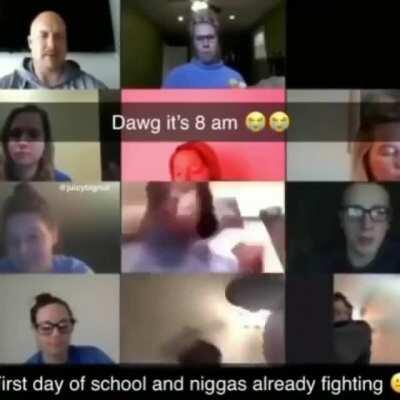 Damn why they throwing fists😳🤜🤛