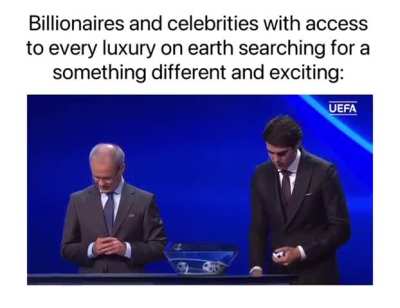 Outjerked by the Champions League draw