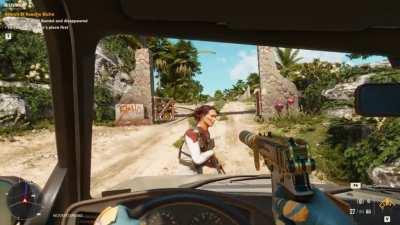 Out of the way please