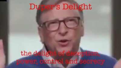 This is the real conspiracy: Bill Gates - Duper's Delight 🤔