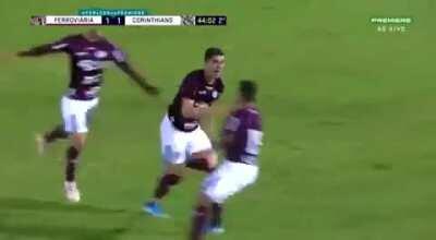 Gol Xandão, Ferroviaria vs Corinthians