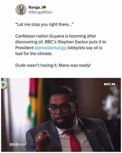 To discourage Guyana over drilling for the oil discovered off their sea