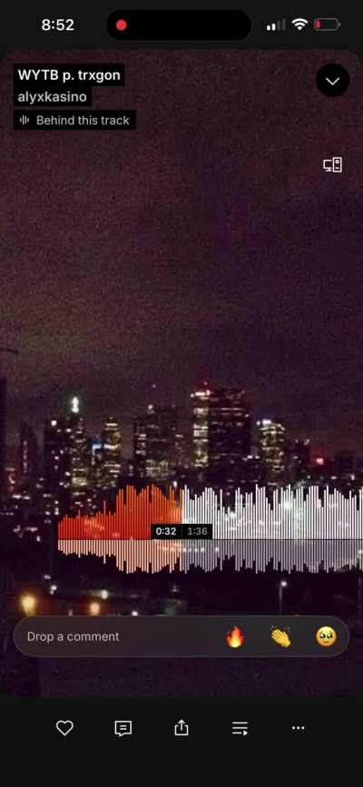Lmk how dis sounding (@alyxkasino)