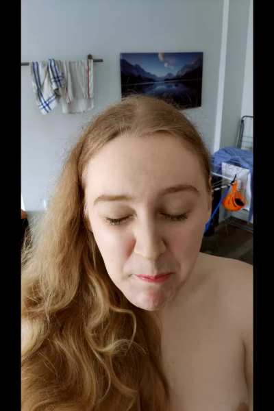 Charlotte makes piss ice cubes