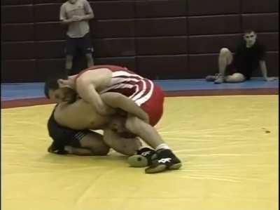 Olympic champion Adam Saitev destroying the entire Russian team in practice one by one going live wrestling for hours non stop.