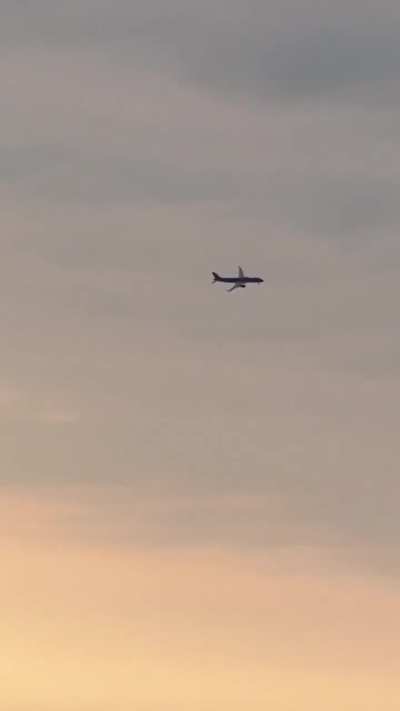 Video showing Azerbaijan Airlines Flight 8243 flying up and down repeatedly before crashing.