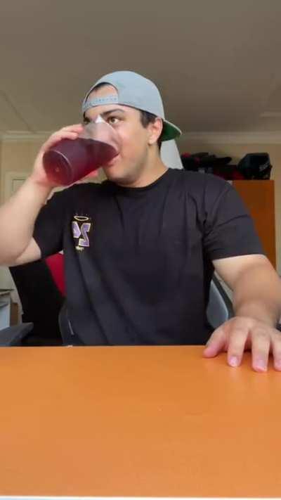 Who is he trying to impress? His heart?