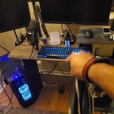 Why does my PC wake from sleep when I change my clothes in the room? static?