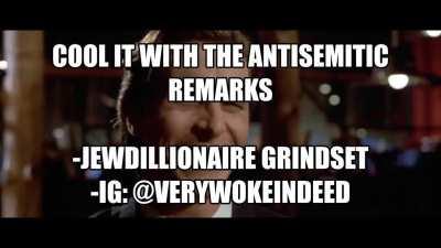 Patrick Bateman's Sigma Jewish Male Grindset