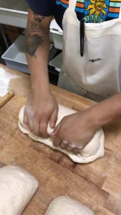 More loaf shaping! I love this technique
