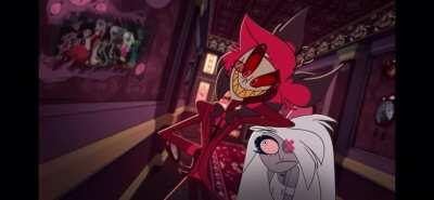 In this scene right here. I can’t tell if Alastor is saying “Lacking” or “Fucking” like, you can see the mouth movement which means he’s saying lacking but I keep hearing him say fucking. Plus if you put on the captions it’s like “My work became Montaigne