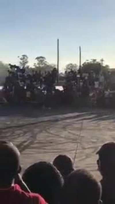 How not to drift your car.