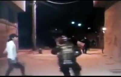 Shoved a Officer in a Riot. WCGW?