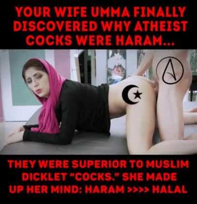 Ever wonder why Haram girls are 500% happier than Halal girls? It’s only natural.