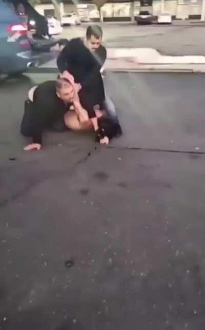 Food Lovers Strip and Fillet a Foolish Carjacker