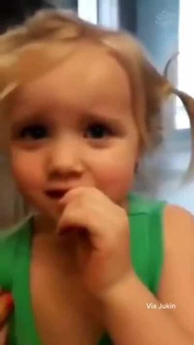 While i play barber with my little sister