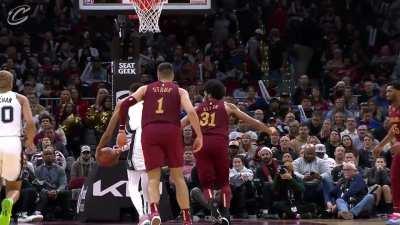 [Highlight] Replay of Allen's block on Wemby.