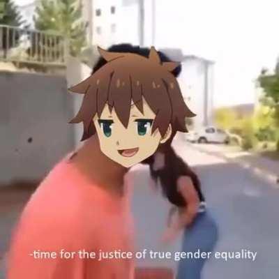 He yearns for true gender equality