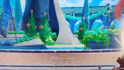 Paimon ghost and rude people this event has everything