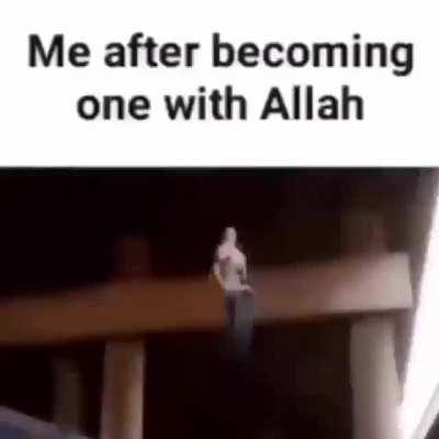 Praise Allah ! He gave me strength, he gave me knowledge, he gave me power