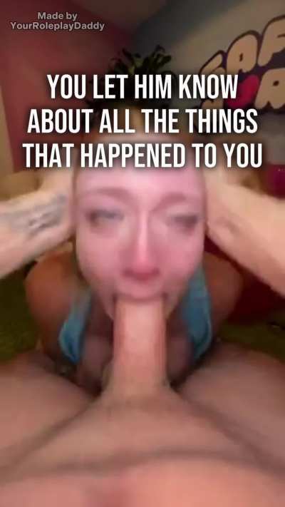 Pig tails are just throat handles